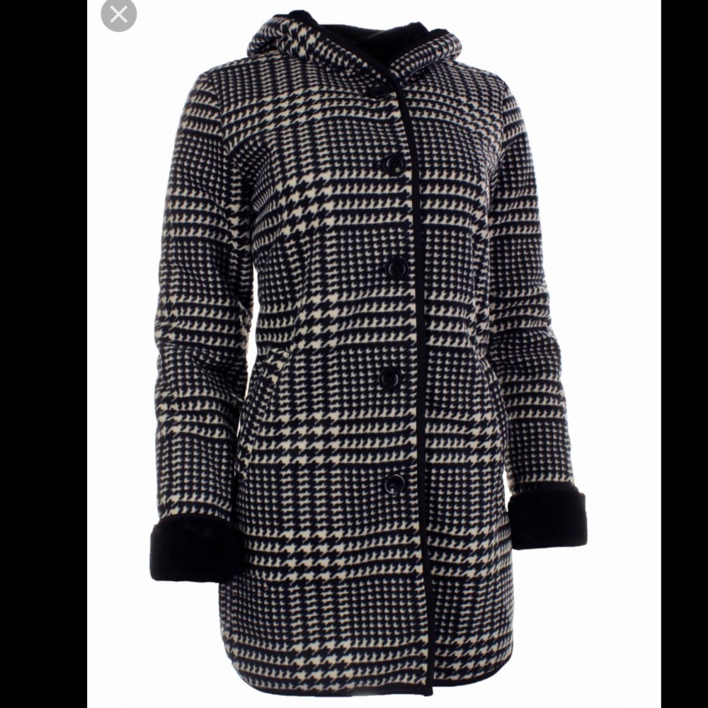 Fleece Lined Ike Behar Coat